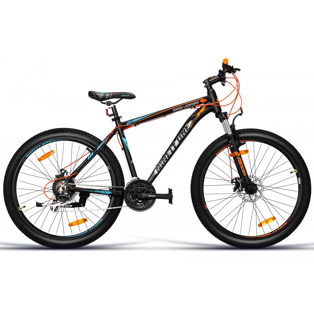 Mountainbike 27 5 Snow Leopard Aluminium Orange Blau 639.99 Mountainbikes Freddyhaus